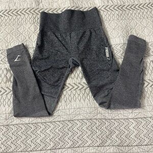 Gymshark Heather Gray Leggings Size Medium Activewear